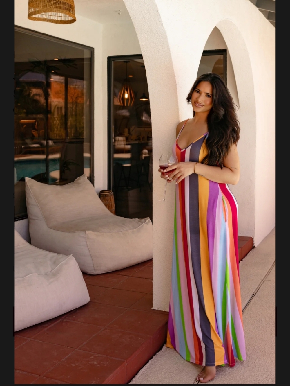 Skivys Femme Goddess Gown - Malibu- M